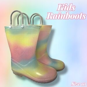 Colorful Kids Rainboots